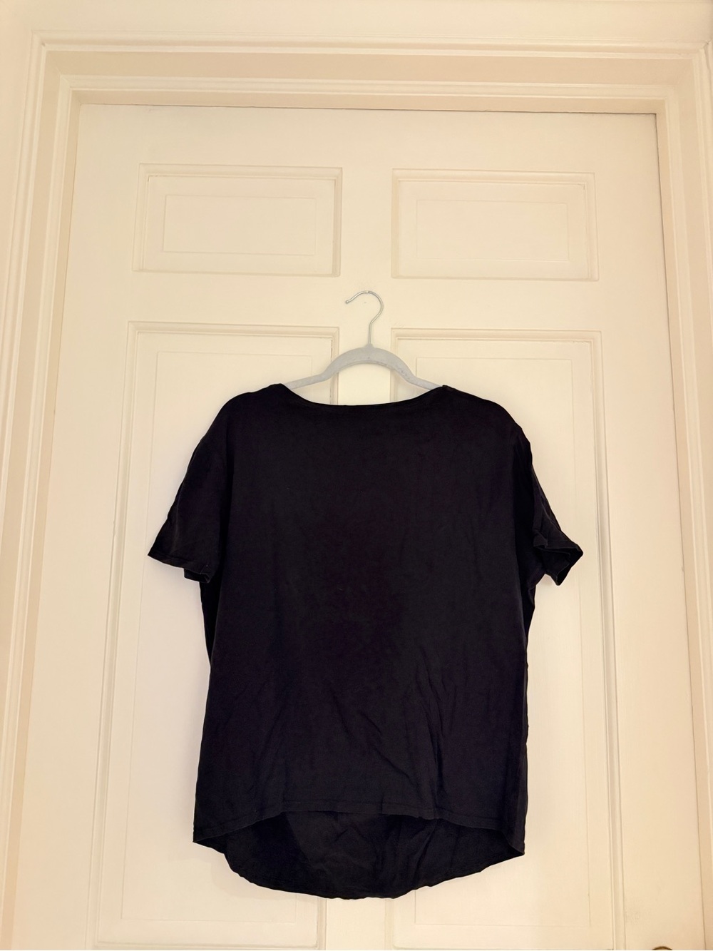 lululemon athletica Black Relaxed Short Sleeve Tee